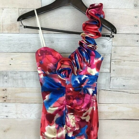 Blondie Nites By Stacy Sklar Gown Dress Pink 1 - Picture 5 of 8